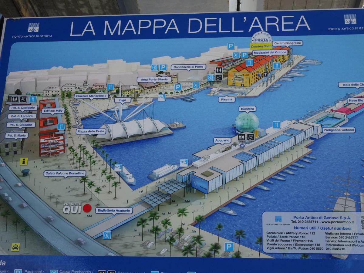 Casa Costa Romantica Genoa Bagian luar foto